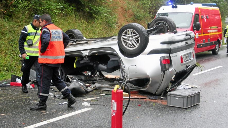 L'accident s'est produit mardi matin sur la RD 911, à hauteur de l’embranchement de Morlhon-le-Haut.