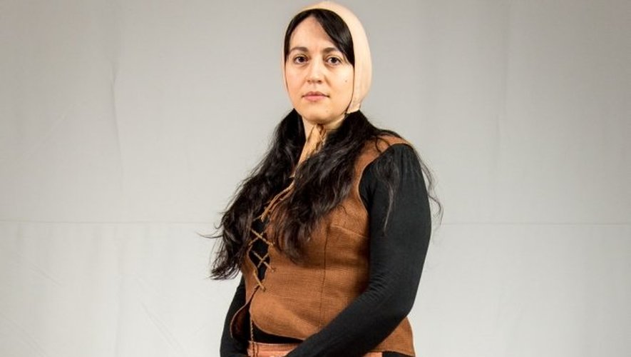 Lidia Lorenzo dans le rôle d'une paysanne.