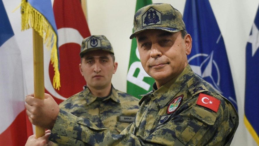 Le général Mehmet Cahit Bakir (arrêté le 26 juillet à Dubaï) le 30 décembre 2014 à Kaboul