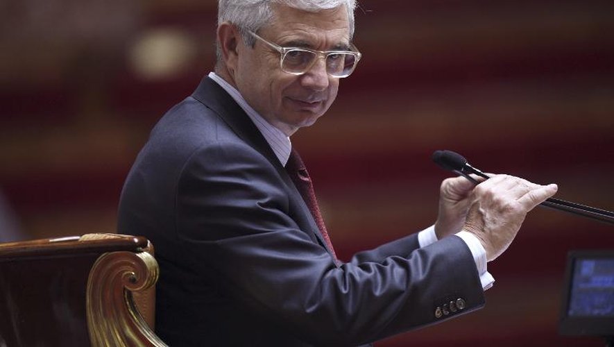 Le président de l'Assemblée Claude Bartolone, le 23 juillet 2014 à Paris