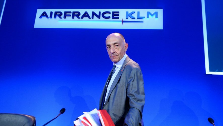 Le nouveau PDG du groupe Air France-KLM Jean-Marc Janaillac le 27 juillet 2016 à Paris