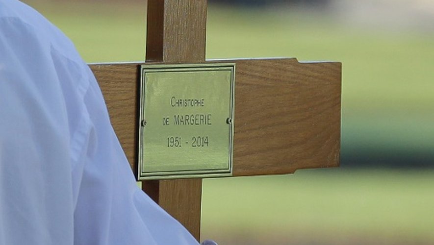Christophe de Margerie a été enterré le 28 octobre 2014 à Saint-Pair-sur-Mer (Manche)