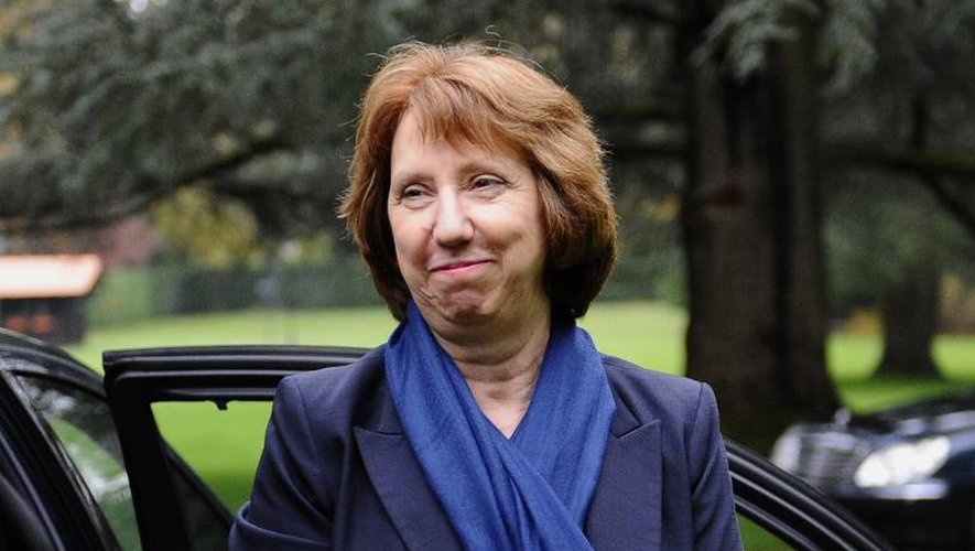 Catherine Ashton  le 20 novembre 2013 à Genève
