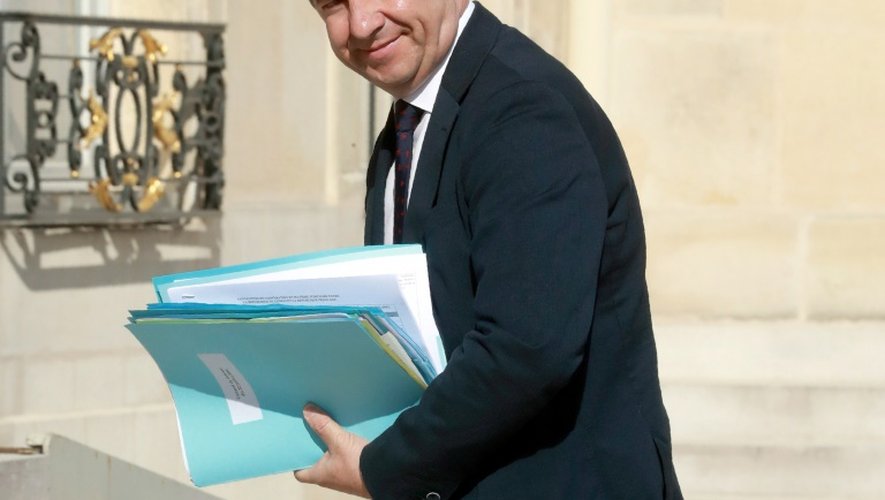 Le ministre de la Justice Jean-Jacques Urvoas au Palais de l'Elysée, à Paris, le 23 juillet 2016