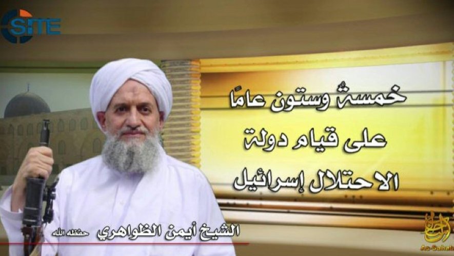 Une photographie diffusée par le  Site Intelligence Group le 6 juin 2013 du chef d'Al-Qaïda, Ayman al-Zawahiri