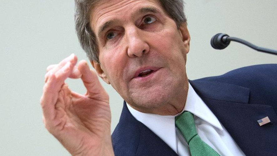 Le secrétaire d'Etat américain John Kerry, le 10 décembre 2013 à Washington