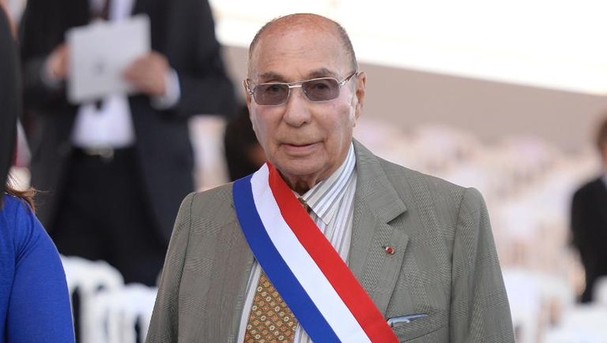 Serge Dassault, le 14 juillet 2013 à Paris