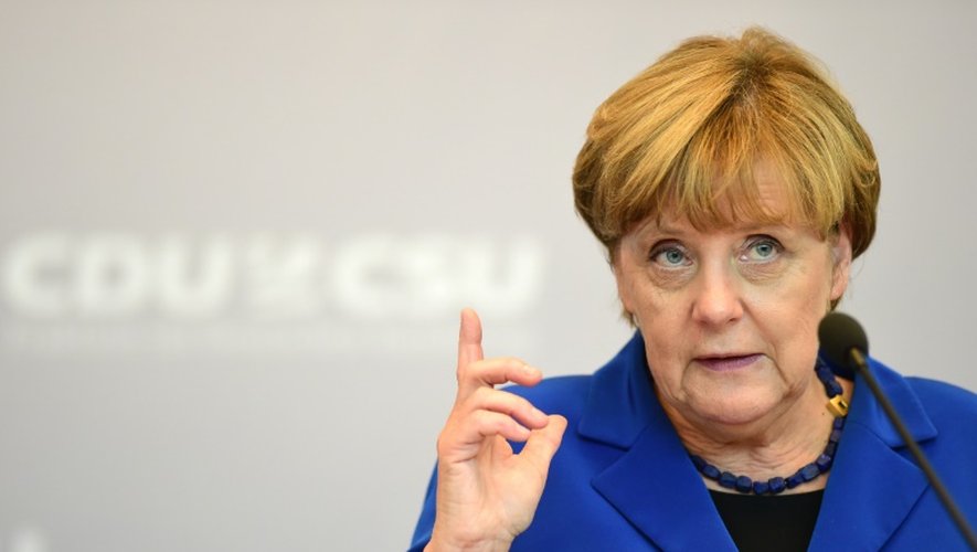 La chancelière allemande Angela Merkel à Berlin le 21 septembre 2015