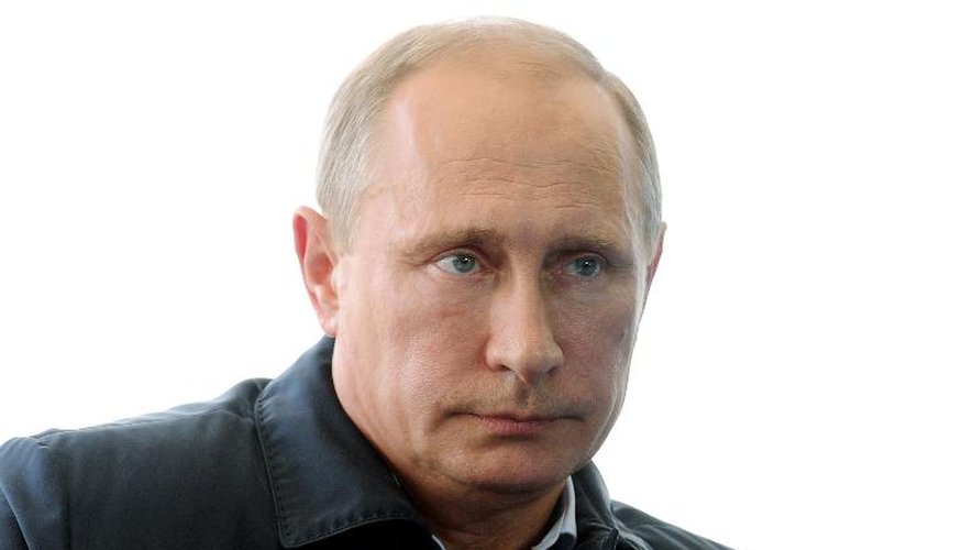 Le président russe Vladimir Poutine le 29 août 2014 à Seliger, en Russie