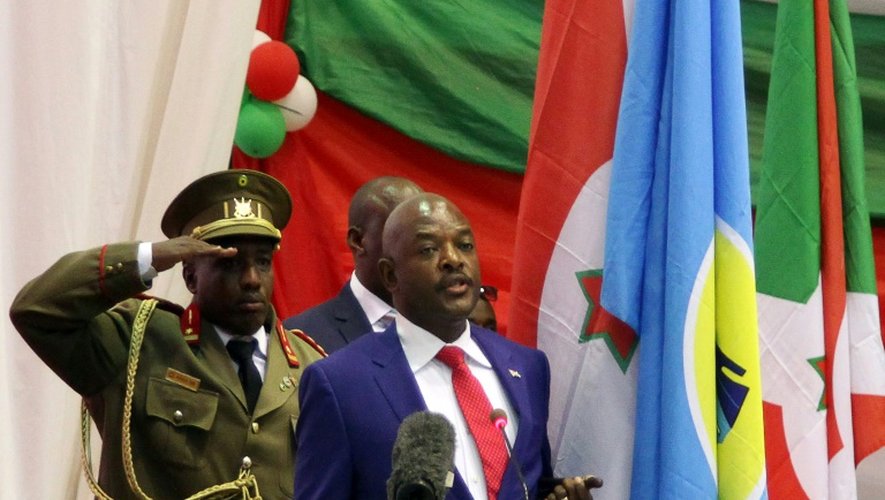 Le président du Burundi Pierre Nkurunziza le 20 août 2016 à Bujumbura