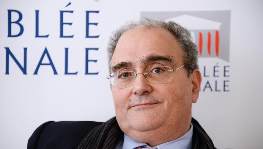 Paul Giacobbi, député corse PRG rapporteur de l'enquête parlementaire sur la SNCM, le 11 décembre 2013 à Paris