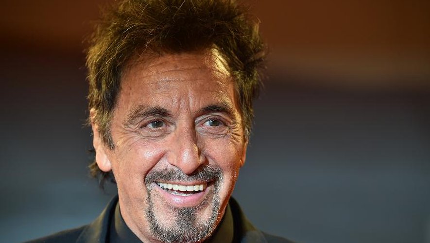L'acteur américain Al Pacino lors de la projection de "The Humbling" à la Mostra de Venise le 30 août 2014