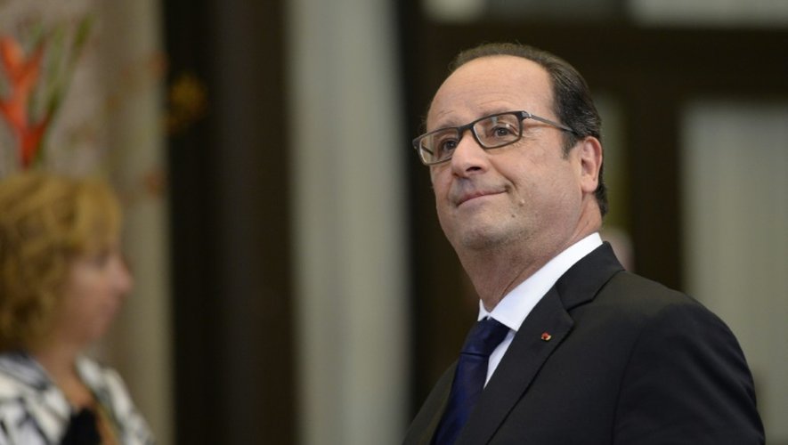 François Hollande le 23 septembre 2015 à Bruxelles