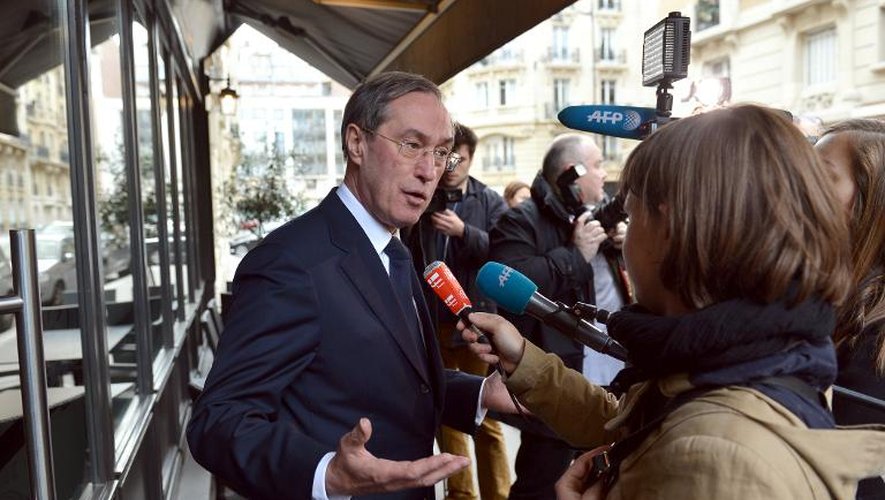 Claude Guéant le 10 avril 2013 à Paris