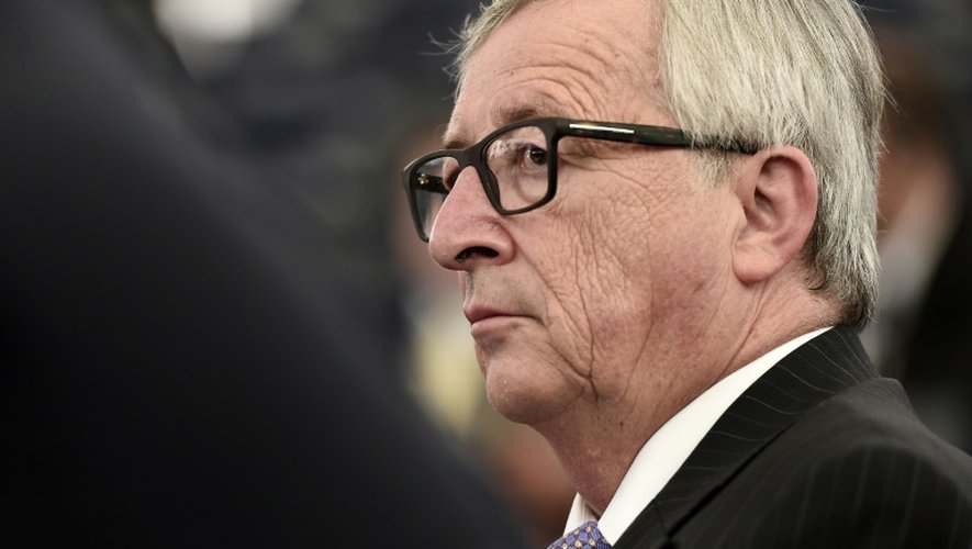 Le président de la Commission européenne Jean-Claude Juncker le 5 juillet 2016 à Strasbourg