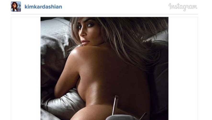 Kim Kardashian nue pour GQ PHOTOS