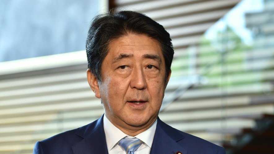 Le Premier ministre japonais Shinzo Abe le 3 août 2016 à Tokyo