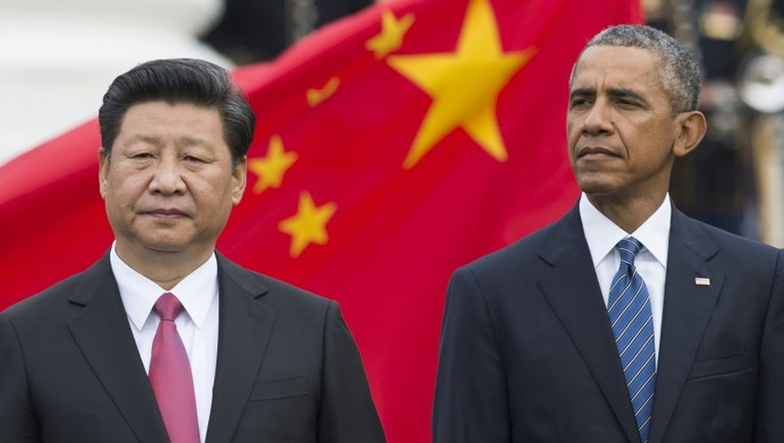 Les présidents chinois Xi Jinping et américain Barack Obama à la Maison Blanche, le 25 septembre 2015