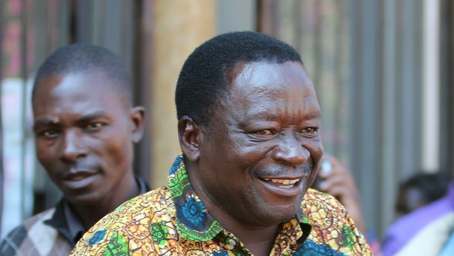 Le Secrétaire général des vétérans de guerre au Zimbabwe, Victor Matemadanda, après son arrestation le 1er août 2016 à Harare