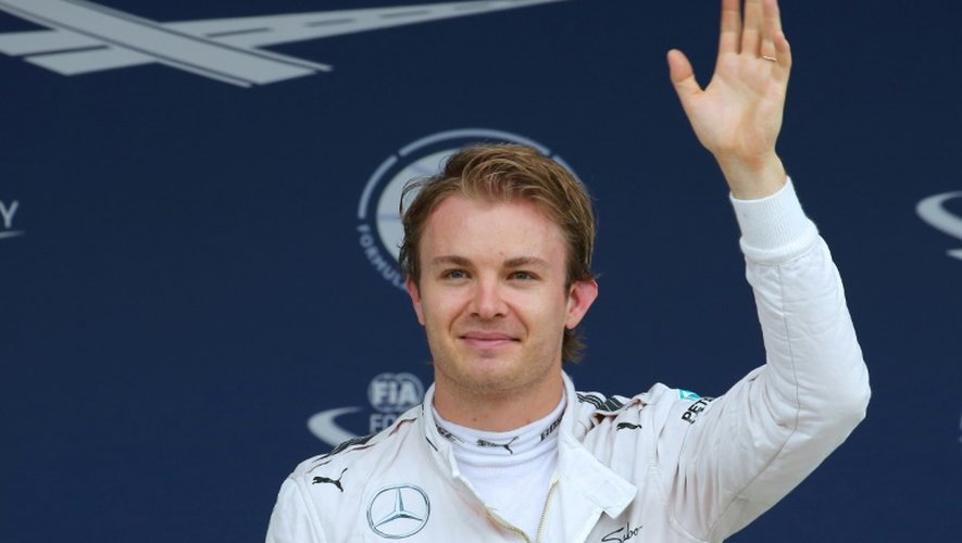 Le pilote allemand Nico Rosberg (Mercedes) meilleur temps des qualification du GP du Japon le 26 septembre 2015 à Suzuka