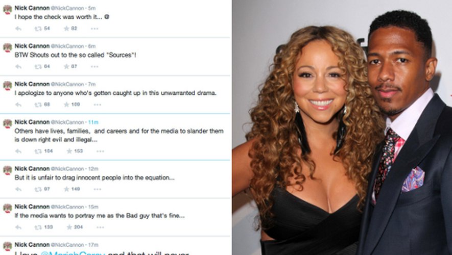 Mariah Carey demande le divorce, Nick Cannon fou amoureux !