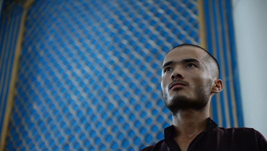 Jamil, l'un des sept hommes accusés de viol collectif, jugé à Kaboul le 7 septembre 2014