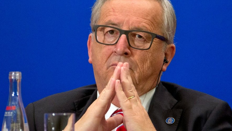 Le président de la Commission européenne Jean-Claude Juncker, à Pékin, le 13 juillet 2016