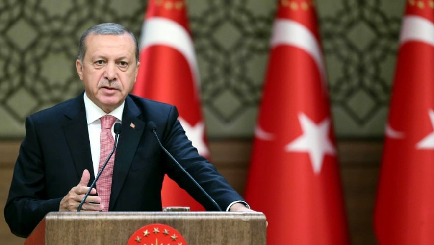 Le président turc Recep Tayyip Erdogan le 2 août 2016 à Istanbul