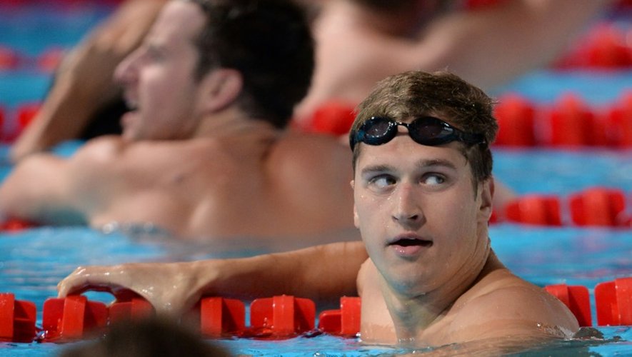 Le nageur russe Nikita Lobintsev le 31 juillet 2013 à Barcelone Federation