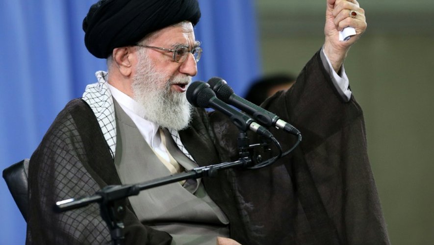 Le guide suprême iranien, l'ayatollah Ali Khamenei, le 16 septembre 2015 à Téhéran