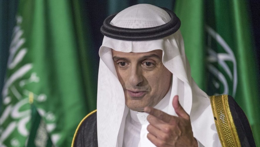Le ministre saoudien des Affaires étrangères Adel Al-Jubeir lors d'une conférence de presse le 4 septembre 2015 à Washington