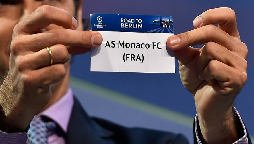 L'AS Monaco déjà présent lors du tirage au sort des quarts de finale de la Ligue des Champions le 20 mars 2015 à Nyon