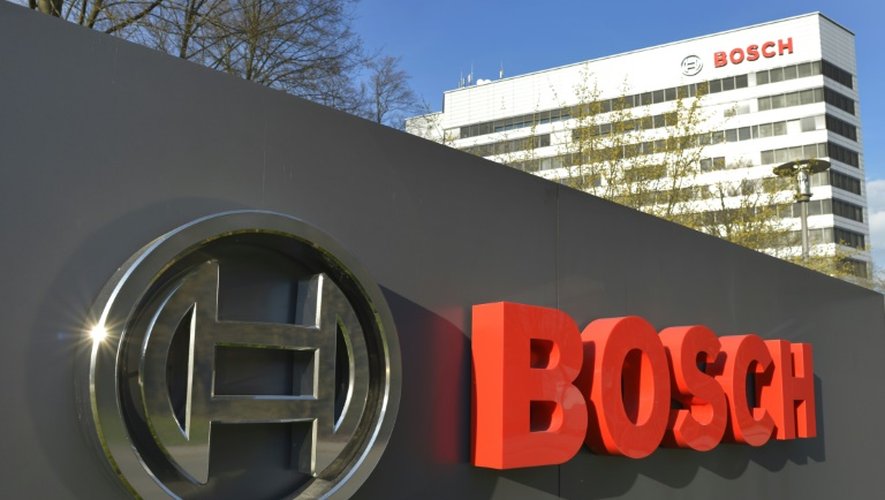 Le siège de la compagnie allemande Bosch, le 18 avril 2013