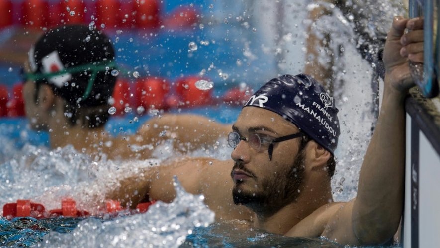 Le nageur français Florent Manaudou, le 4 août 2016 à Rio