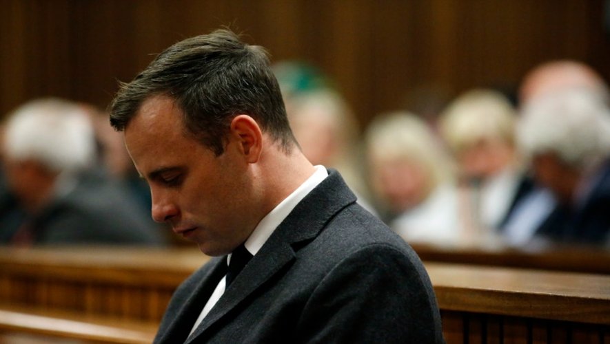 Oscar Pistorius le 6 juillet 2016 au tribunal à Pretoria
