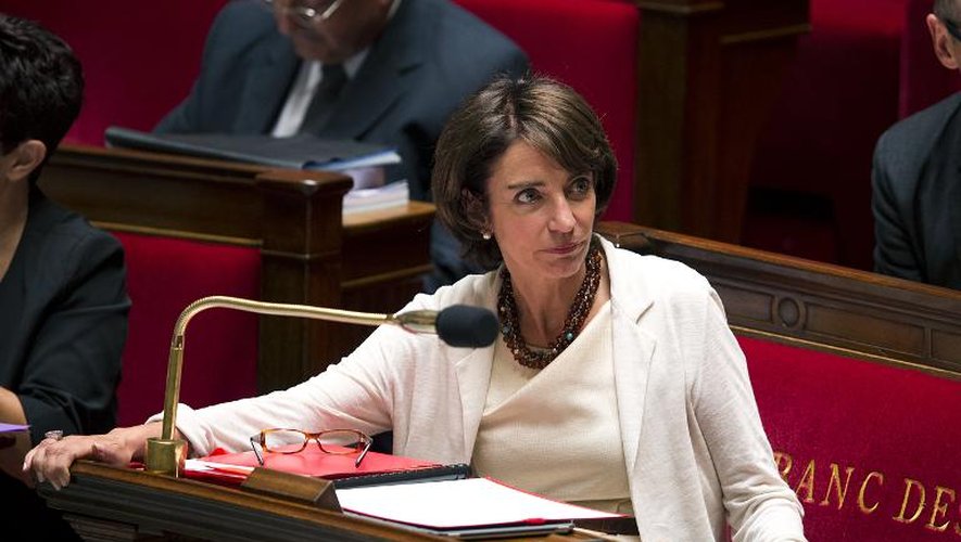 La ministre de la Santé Marisol Touraine à l'Assemblée nationale le 9 septembre 2014