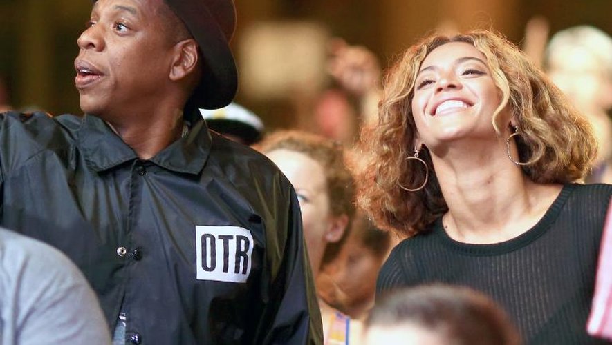 Beyoncé et Jay Z, le 31 août 2014 à Los Angeles