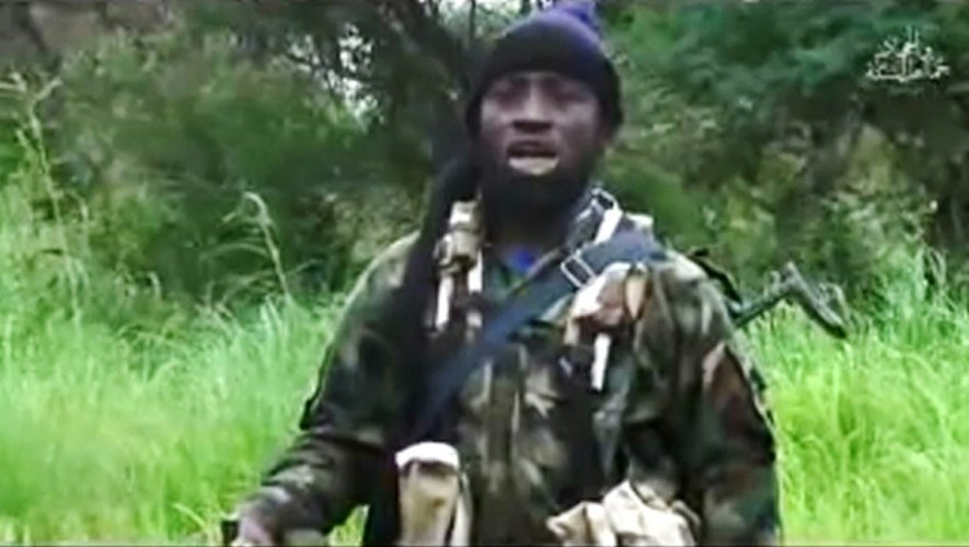 Capture d'écran du 8 août 2016 d'une vidéo de Boko Haram montrant son leader Abubakar Shekau