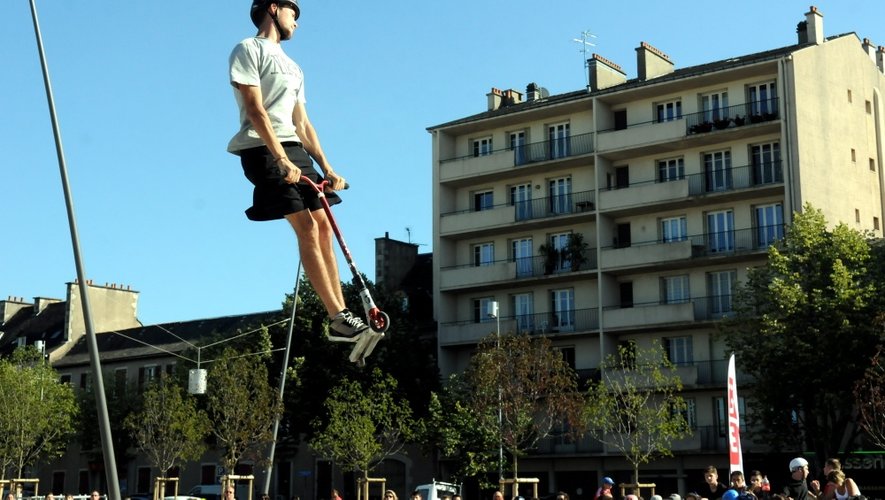 Les sports urbains règnent dans le centre-ville de Rodez