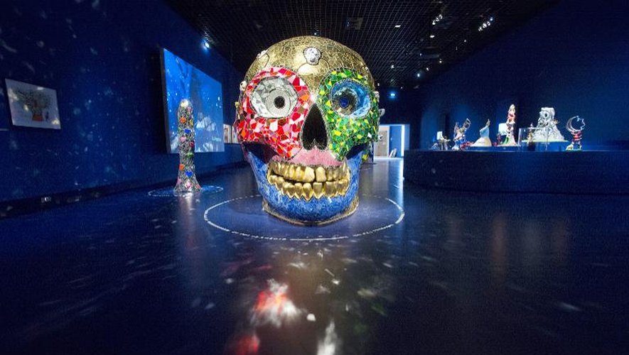 Une oeuvre de Niki de Saint Phalle, dévoilée le 15 septembre 2014 dans le cadre d'une exposition qui se tiendra au Grand Palais à Paris jusqu'au 2 février 2015