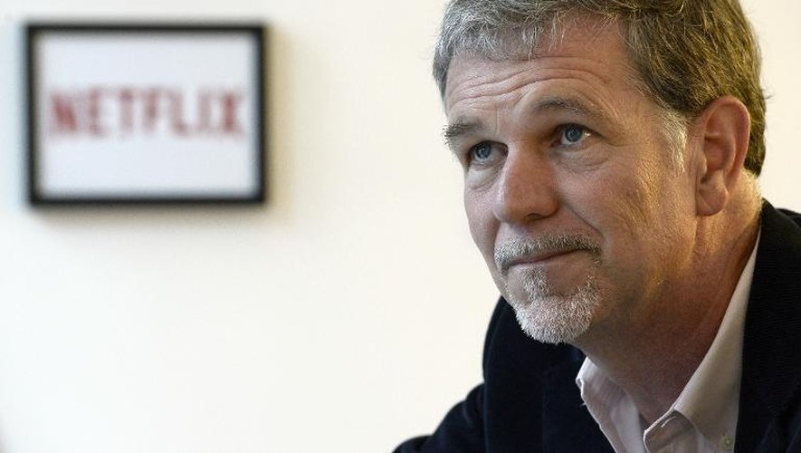 Le PDG de Netflix, Reed Hastings, le 15 septembre 2014 à Paris