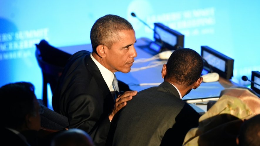 Le président Barack Obama le 28 septembre 2015 à l'Onu à New York