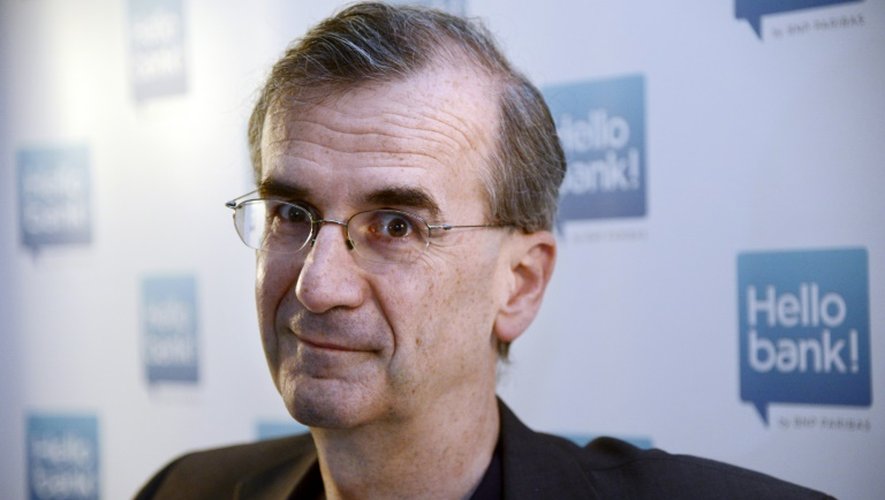 François Villeroy de Galhau candidat au poste de gouverneur de la Banque de France, le 16 mai 2013 à Paris