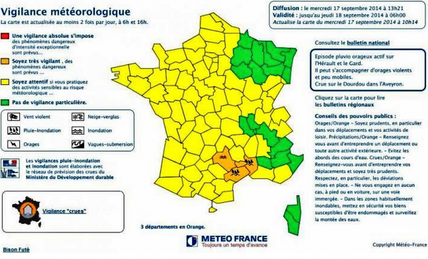 EN DIRECT. L'Aveyron en proie aux intempéries et aux crues
