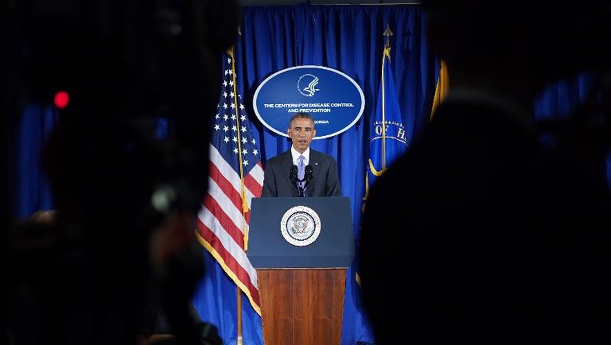 Le président américain Barack Obama le 16 septembre 2014 à Atlanta