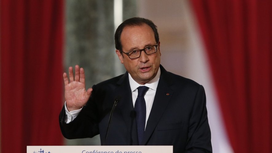 François Hollande a donné sa quatrième conférence de presse semestrielle. Il a notamment tenté de rétablir son autorité, très affaiblie par une rentrée calamiteuse.