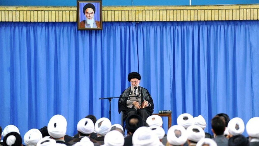 Le guide suprême iranien Ali Khamenei, le 27 septembre 2015 à Téhéran