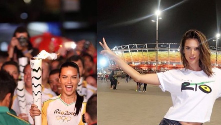 Rio 2016 : d’Alessandra Ambrosio à Gisele Bundchen, les stars brésiliennes si fières de leurs JO