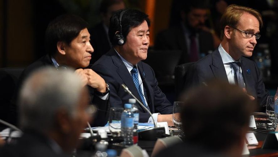 Le ministre des Finances sud coréen Kyung Hwan Choi à l'ouverture du G20 à Cairns (Australie) le 20 septembre 2014