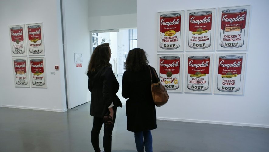 L'exposition sur Andy Warhol présentée le 1er octobre 2015 au Musée d'Art Moderne de Paris